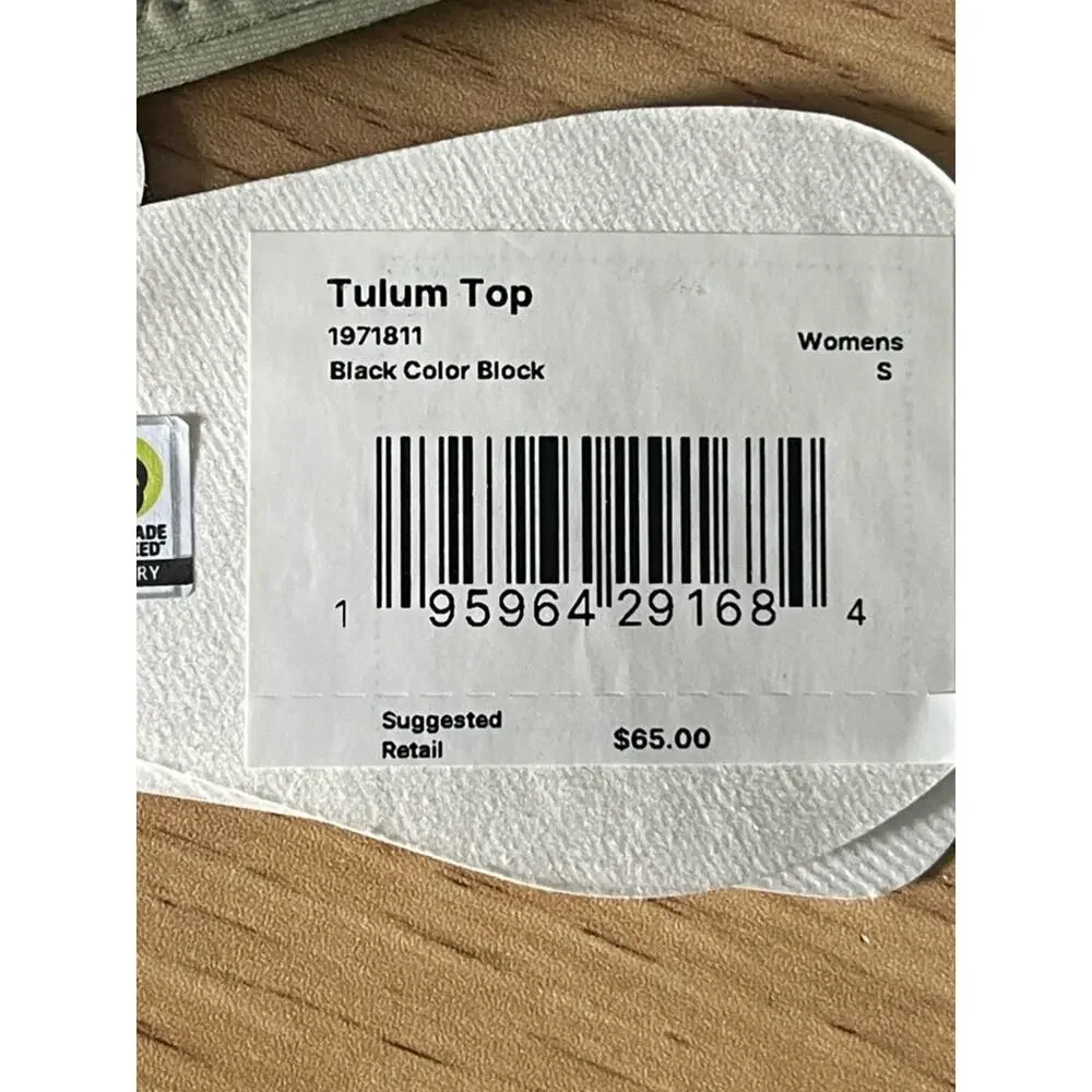 Prana Womens Tulum Bikini Top Size Small